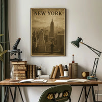 New York Cityscape Poster
