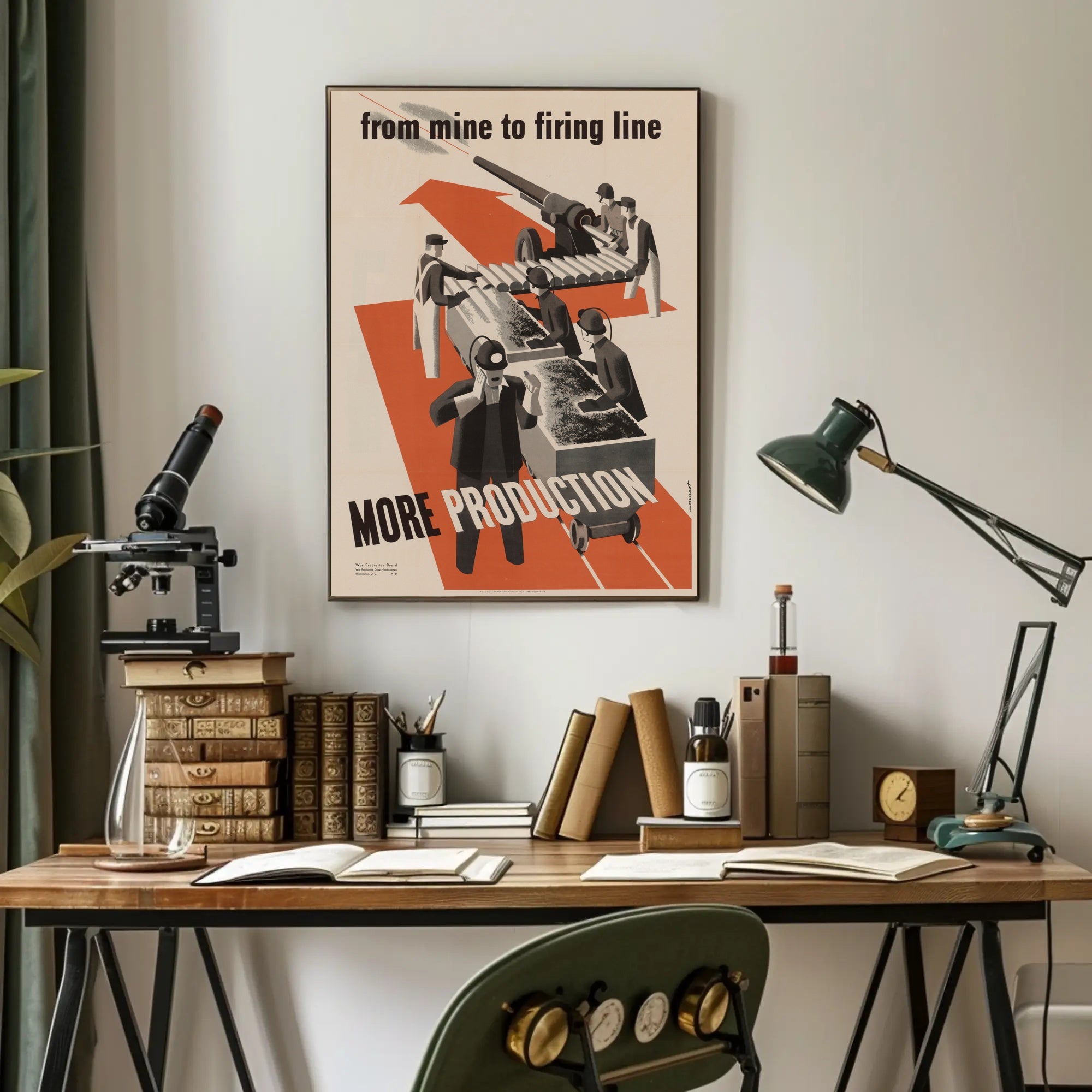 From Mine to Firing Line Poster PosterGoat