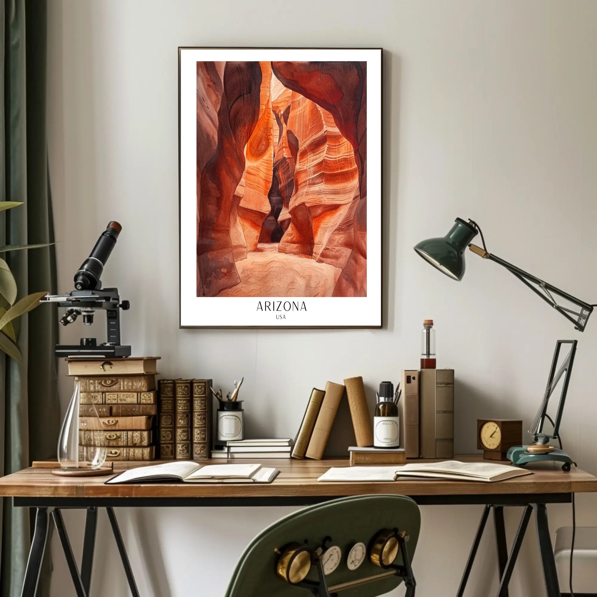 Arizona Canyon Adventure: Timeless Travel Poster PosterGoat