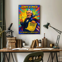 James K. Polk 11th President Poster PosterGoat