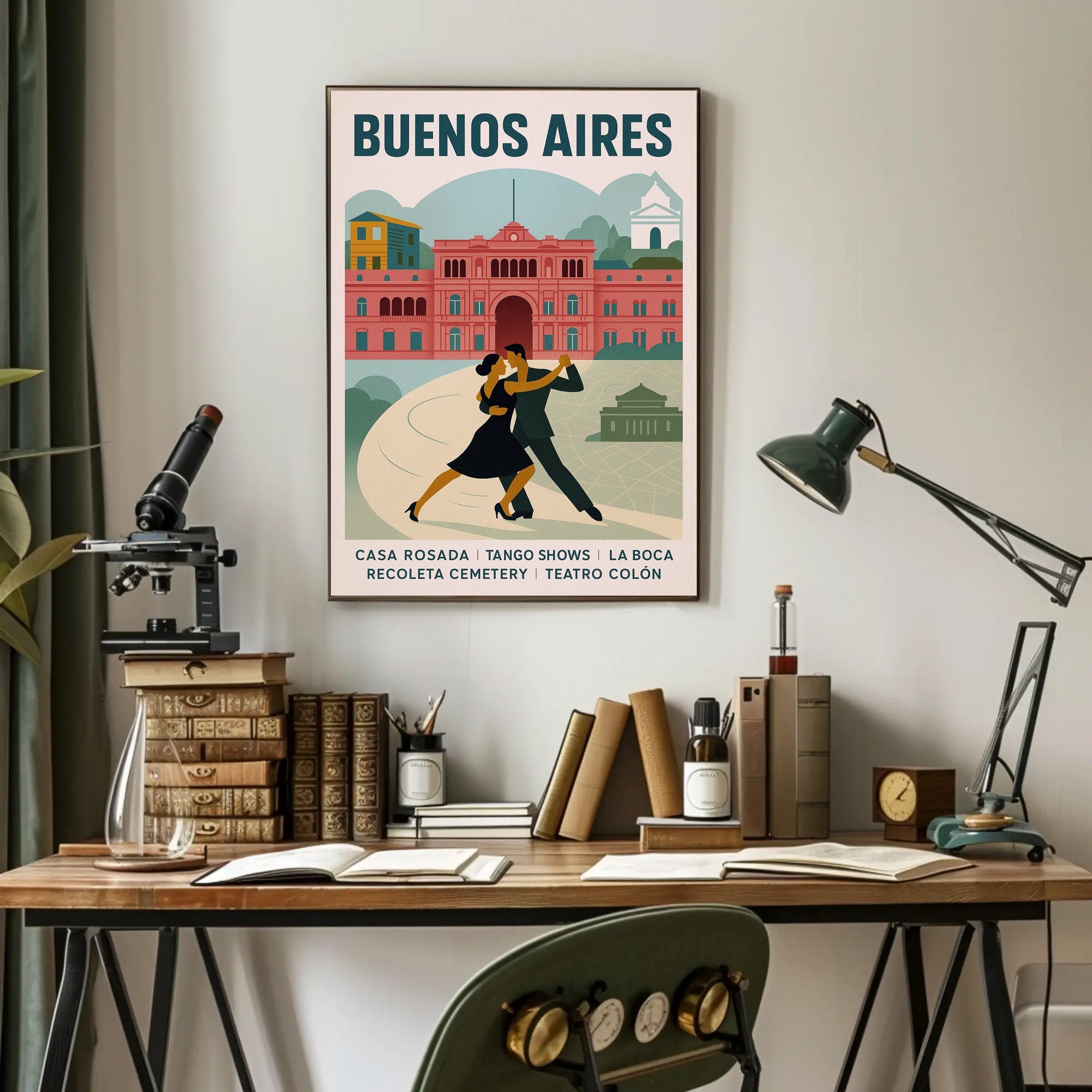 Discover Buenos Aires Poster