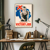 Victory Job Recruitment Poster PosterGoat