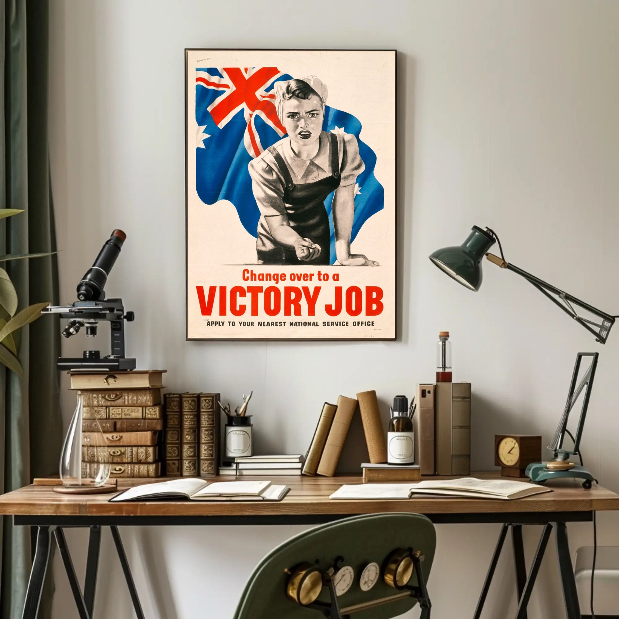 Victory Job Recruitment Poster PosterGoat