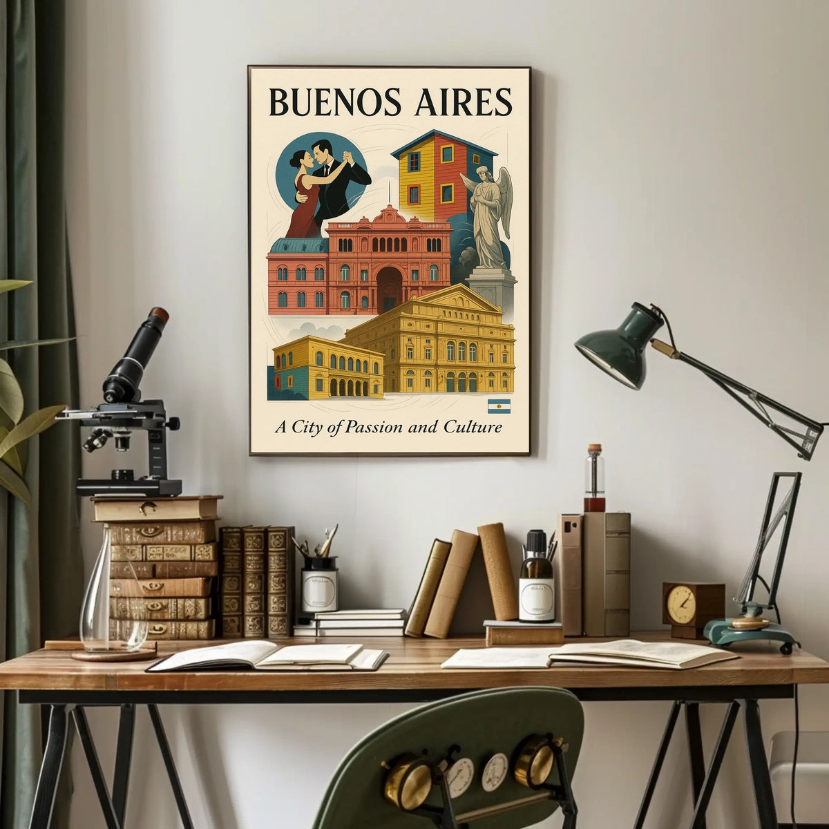 Buenos Aires A City of Passion and Culture Poster