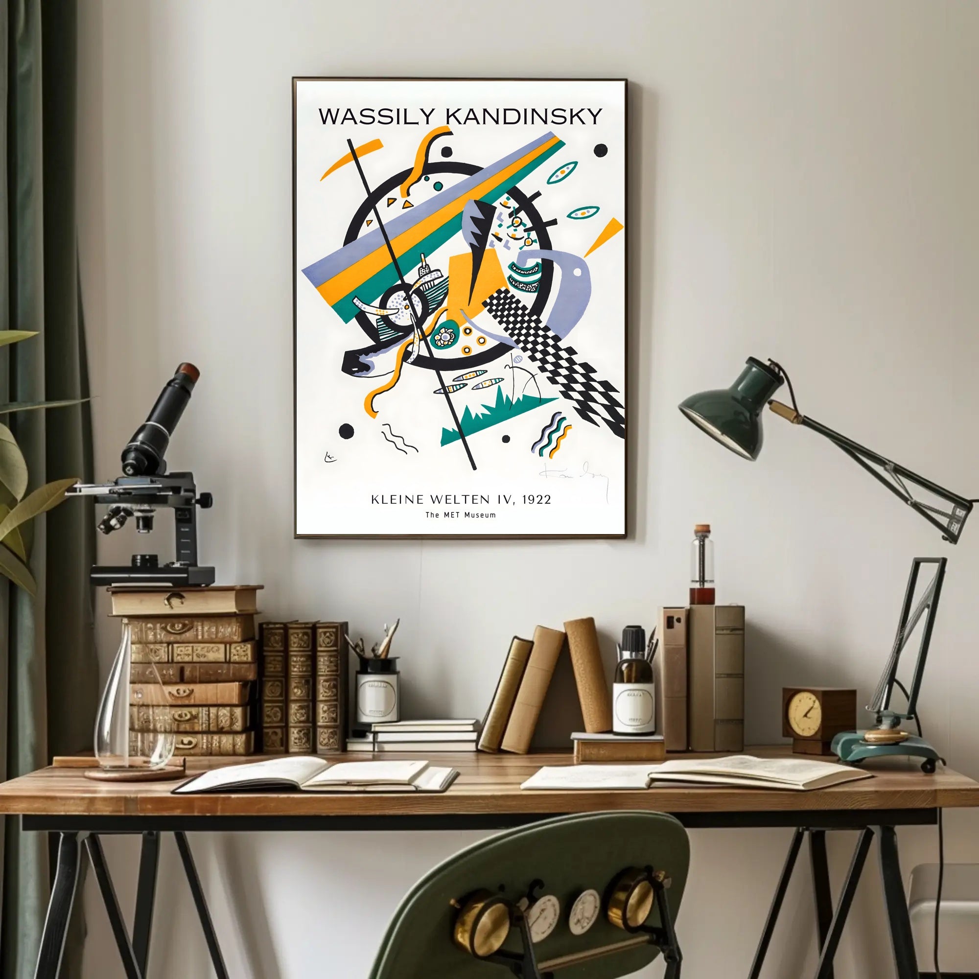 Wassily Kandinsky Kleine Welten IV 1922 Poster