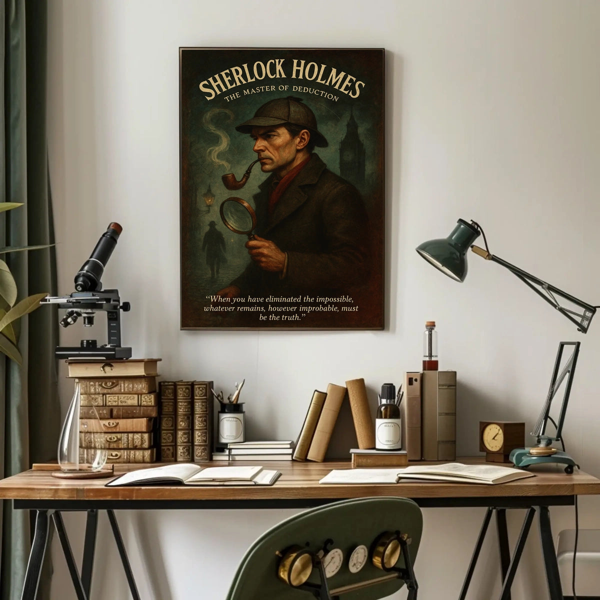 Sherlock Holmes The Master of Deduction Poster