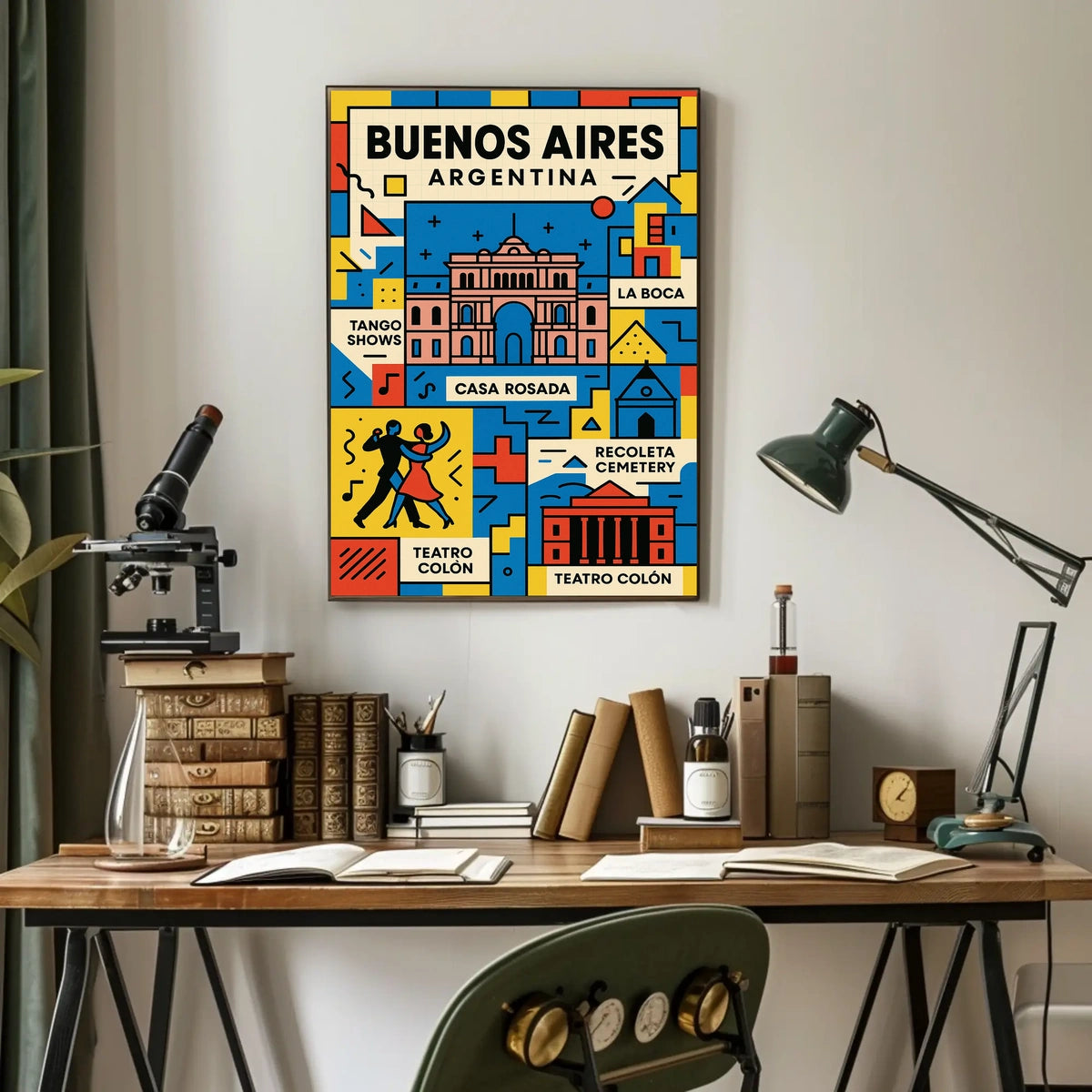 Explore Buenos Aires Poster