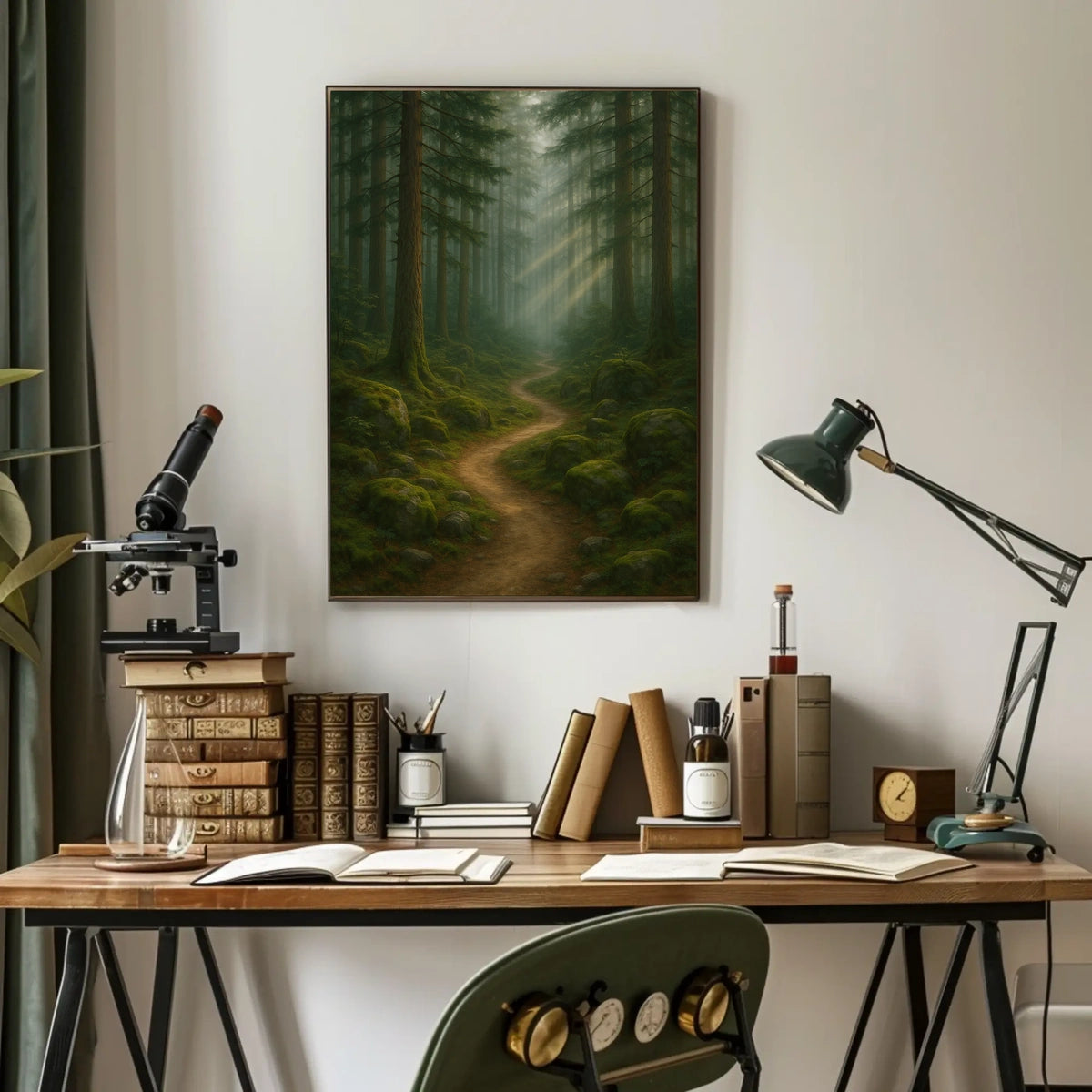 Enchanted Forest Path Poster