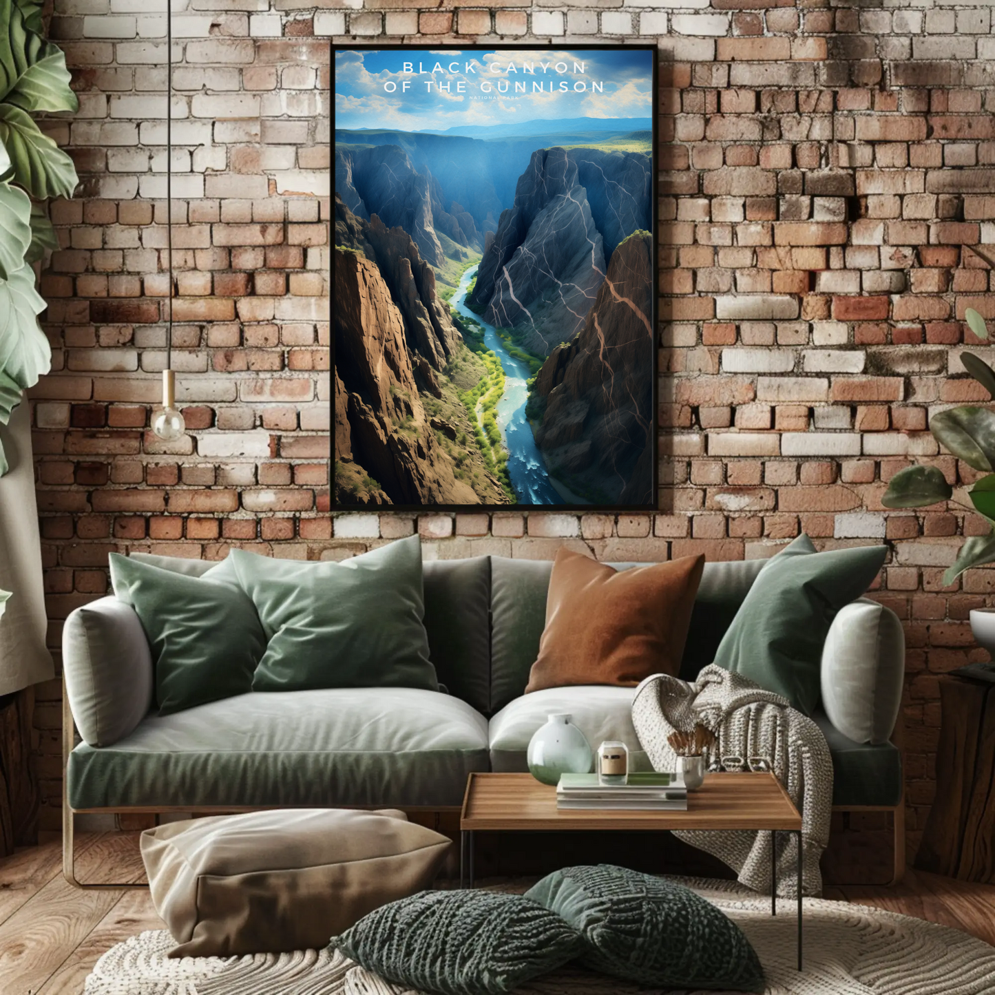 Black Canyon of the Gunnison National Park Poster