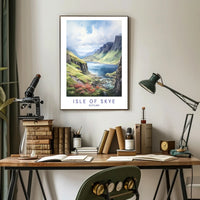 Isle of Skye Tranquility Travel Poster PosterGoat
