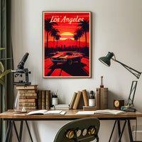 Vintage in Los Angeles Poster