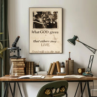 World War I Food Conservation Propaganda Poster PosterGoat