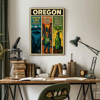 Discover Oregon Poster