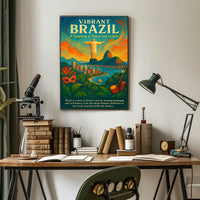 Vibrant Brazil A Symphony Of Nature Poster