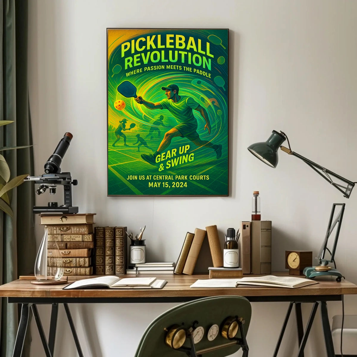 Pickleball Revolution Poster