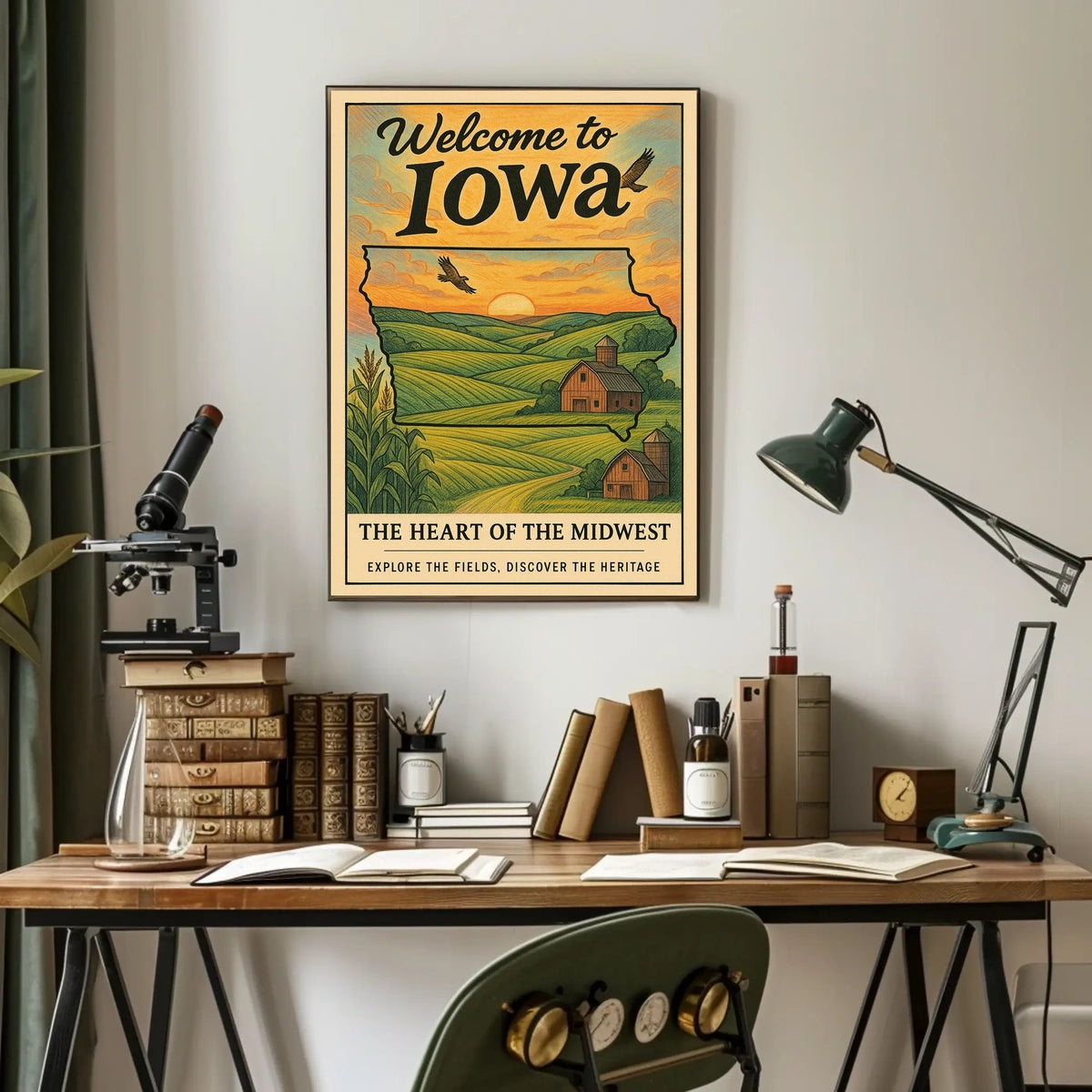 Welcome to Iowa Poster