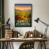 Santa Clarita Scenic Landscape Poster
