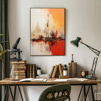 Abstract Cityscape Abstract Poster