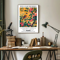 William Morris Cotton Prints Exhibition Cultural Poster