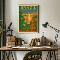 Brazil A Tapestry of Vibrance Poster