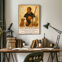 Saint Martin de Porres Poster PosterGoat