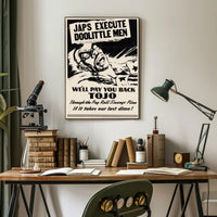 Retaliation and Patriotism in Wartime Poster PosterGoat