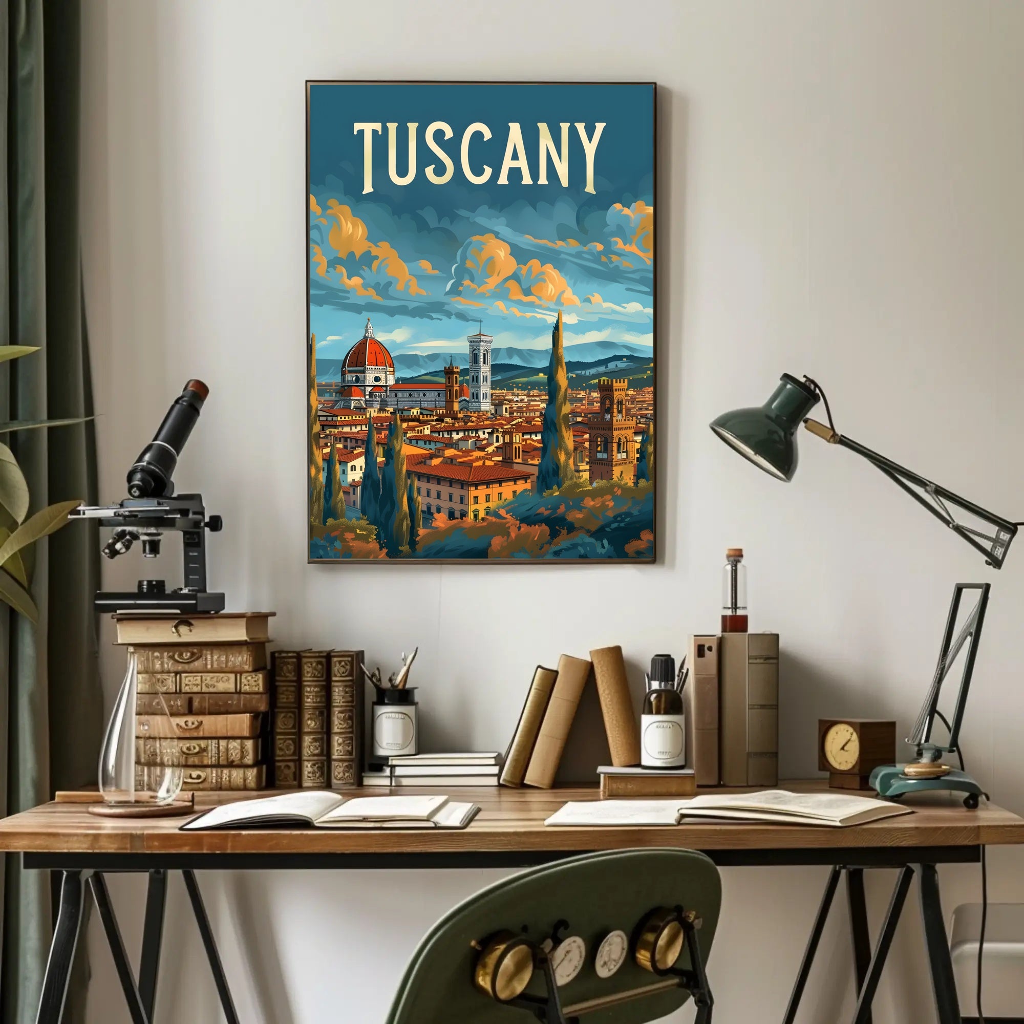 Scenic Tuscany Poster
