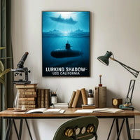 Lurking Shadow USS California Poster PosterGoat
