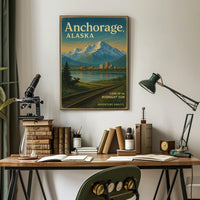Discover Anchorage, Alaska Poster