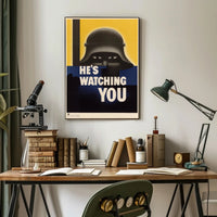 He's Watching You Poster PosterGoat