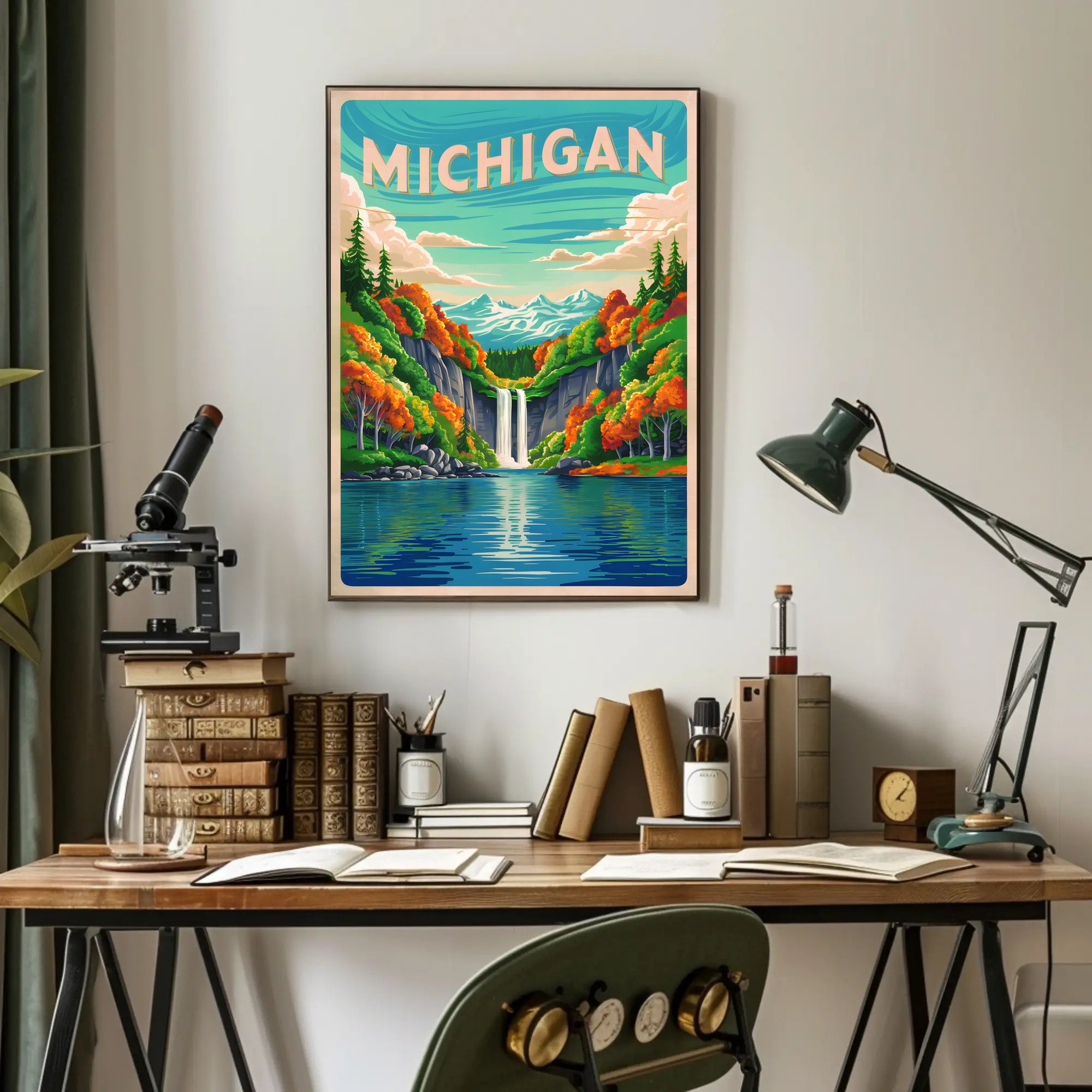 Michigan's Natural Beauty Poster