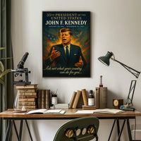 John F. Kennedy 35th President Poster