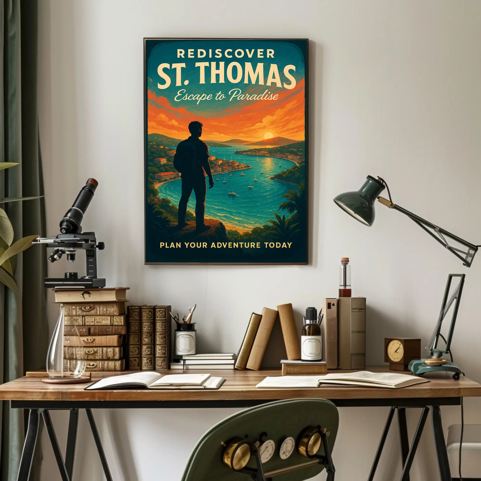 Rediscover St. Thomas Poster PosterGoat