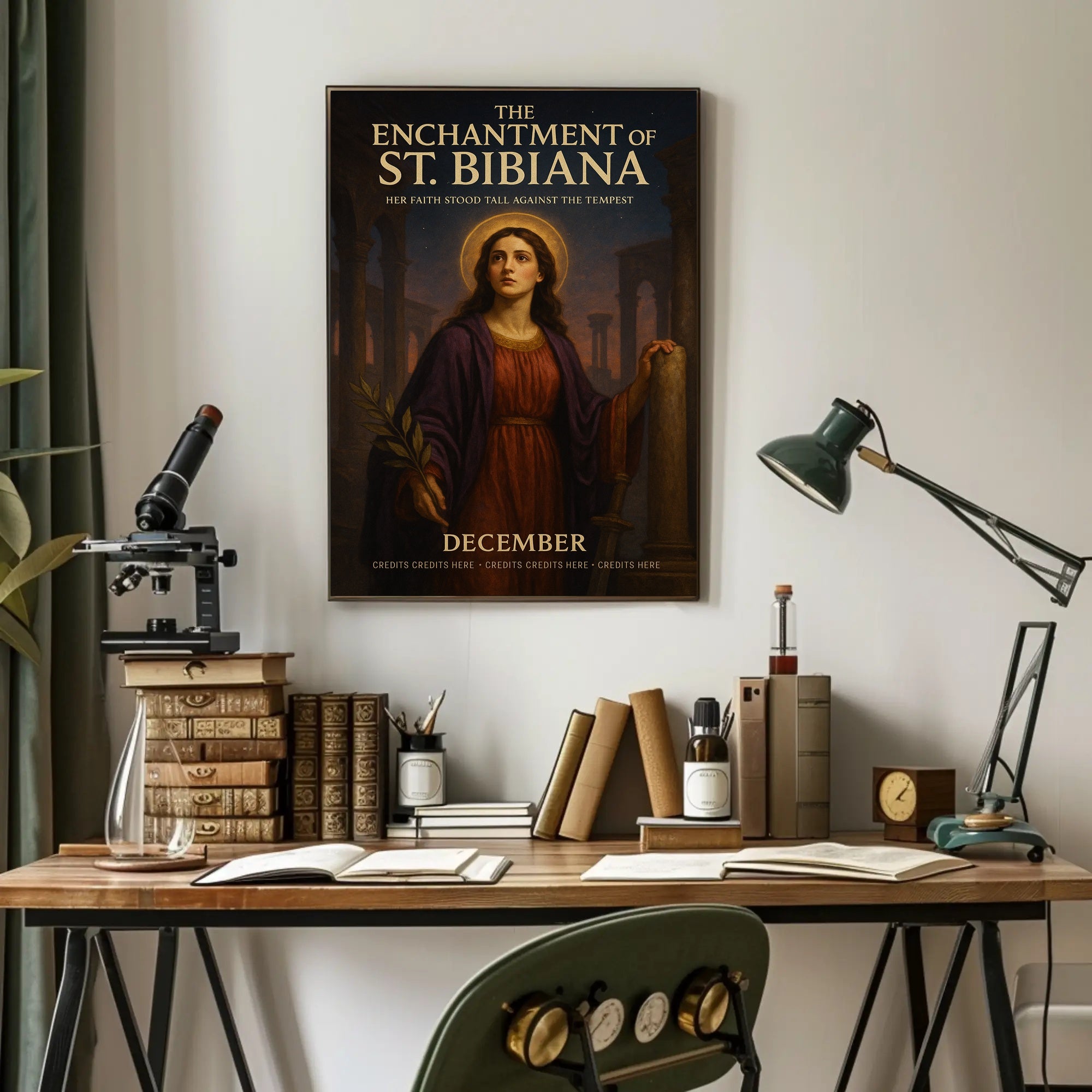 The Enchantment of St. Bibiana Poster PosterGoat