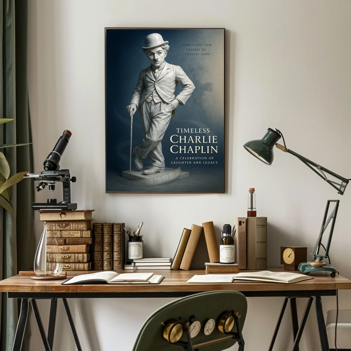 Timeless Charlie Chaplin Poster