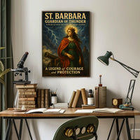 St. Barbara Guardian of Thunder Poster
