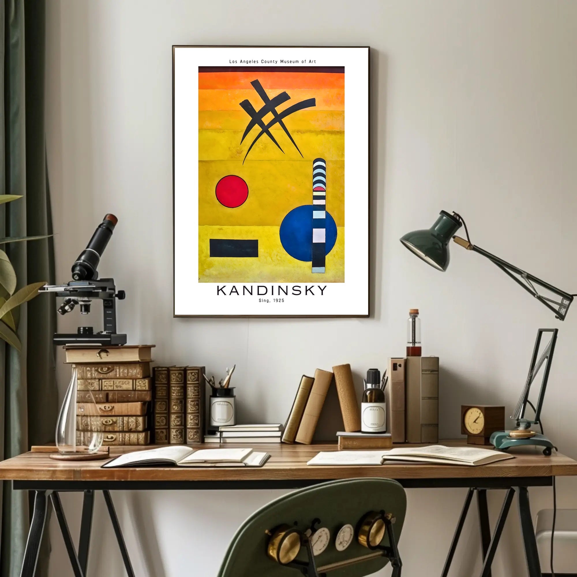 Kandinsky at LACMA Poster
