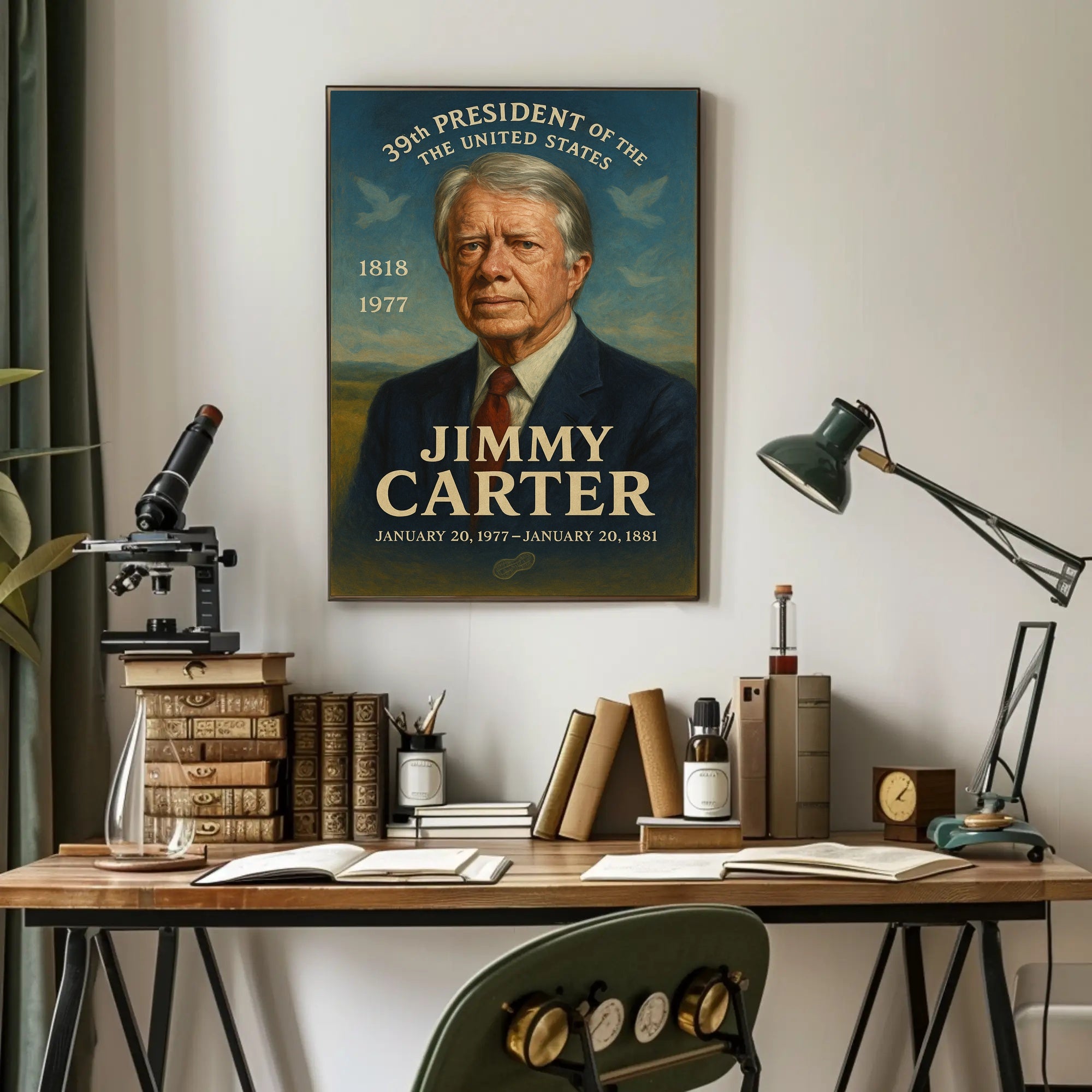 Jimmy Carter 39th President Poster