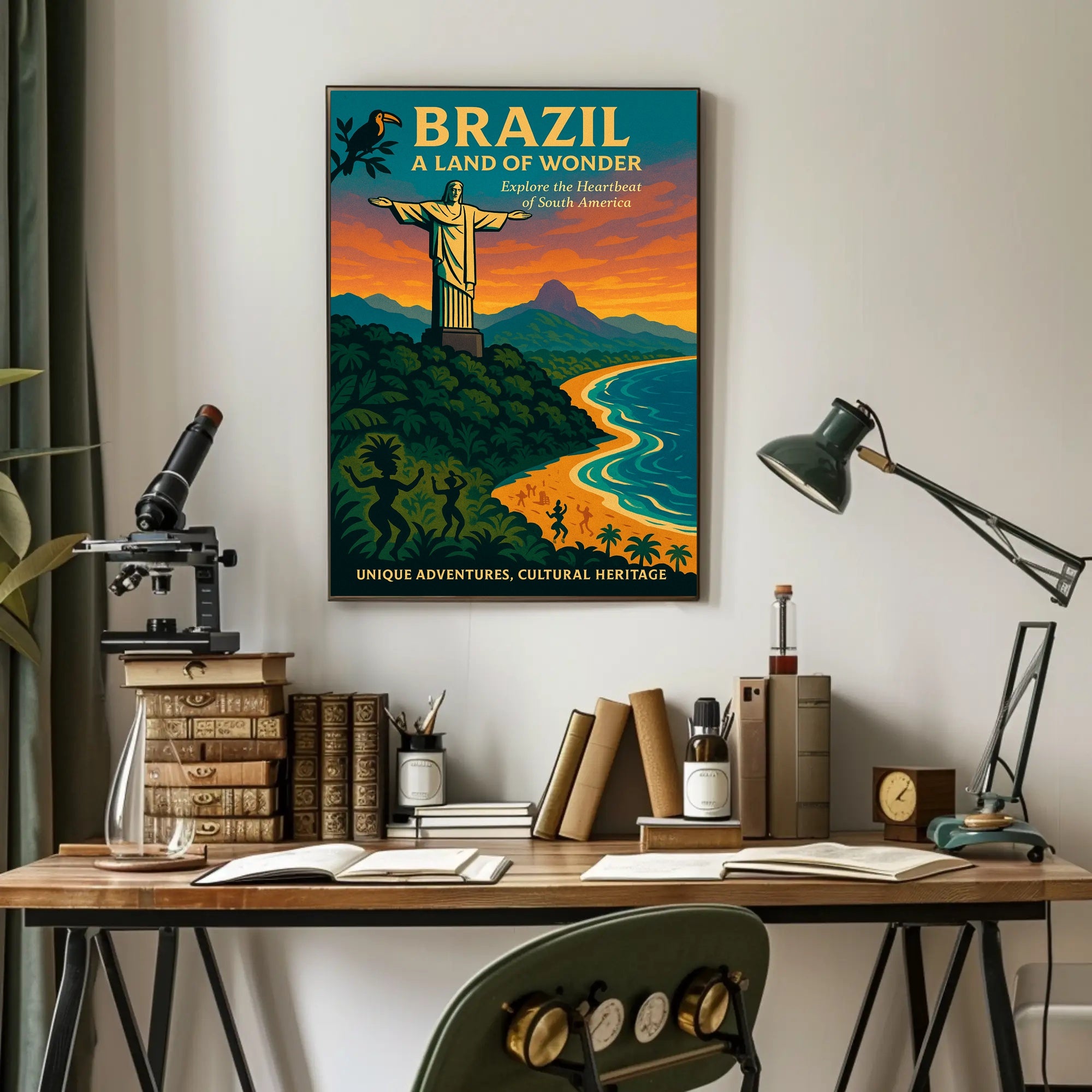 Brazil A Land of Wonder Poster