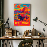 Wyoming Wilderness Poster