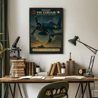 Vought F4U Corsair Poster