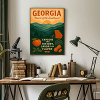 Georgia Heart Of The Southeast Poster