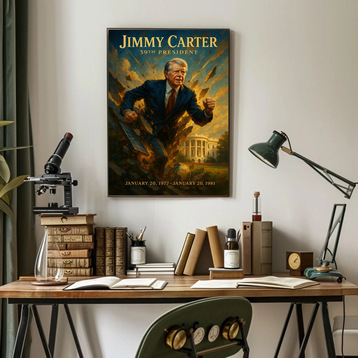 Jimmy Carter 39th President Poster