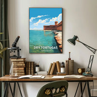 Dry Tortugas Scenic Adventure National Park Poster