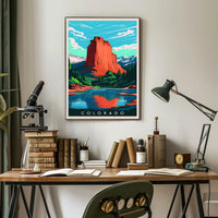 Majestic Colorado Landscape Poster