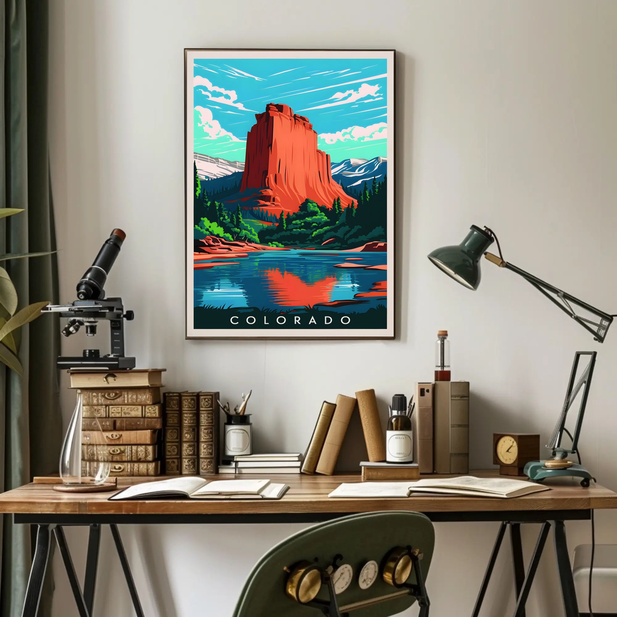 Majestic Colorado Landscape Poster