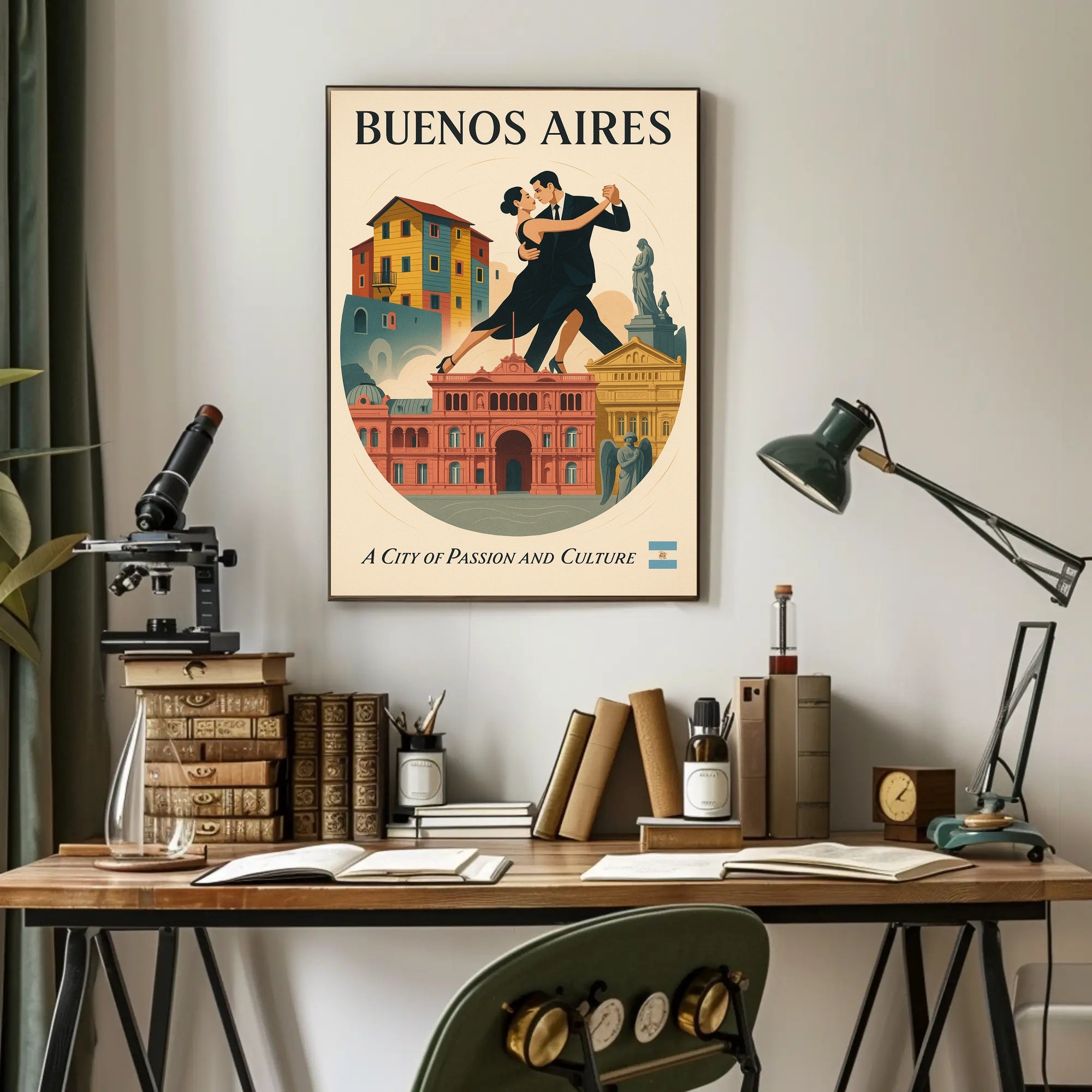 Buenos Aires City Of Passion And Culture Poster PosterGoat