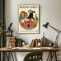 Buenos Aires City Of Passion And Culture Poster PosterGoat