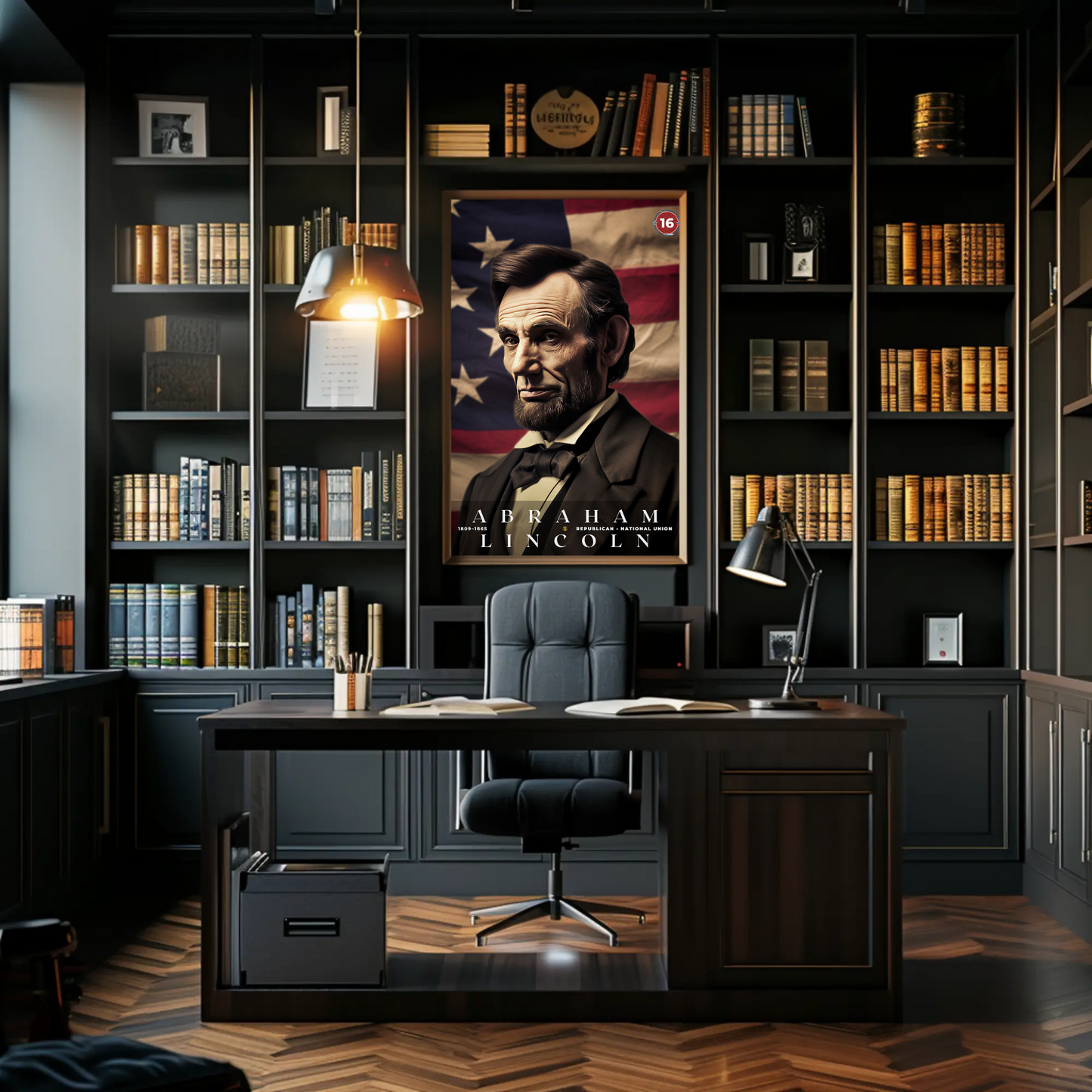 Abraham Lincoln 16th President Of The United States Portrait