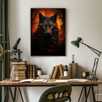 The Enigmatic Wolf Poster